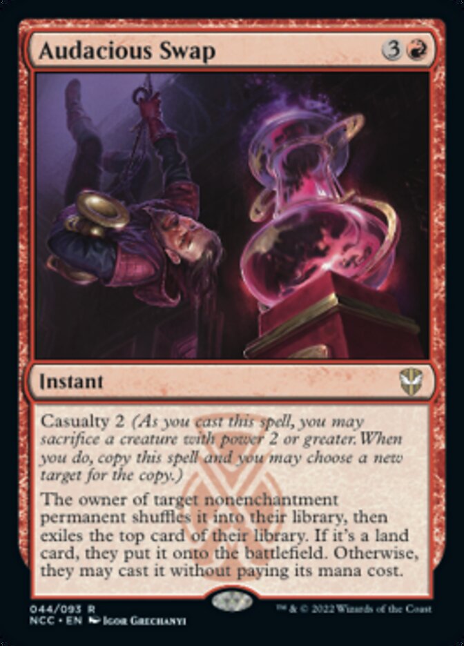 Audacious Swap [Streets of New Capenna Commander] - Destination Retro