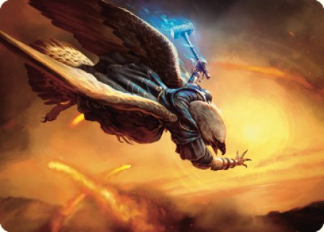Battlewing Mystic Art Card [Dominaria United Art Series] - Destination Retro