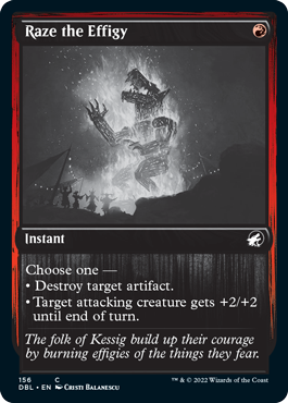 Raze the Effigy [Innistrad: Double Feature] - Destination Retro