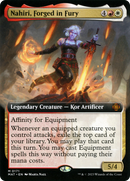 Nahiri, Forged in Fury (Extended Art) [March of the Machine: The Aftermath] - Destination Retro