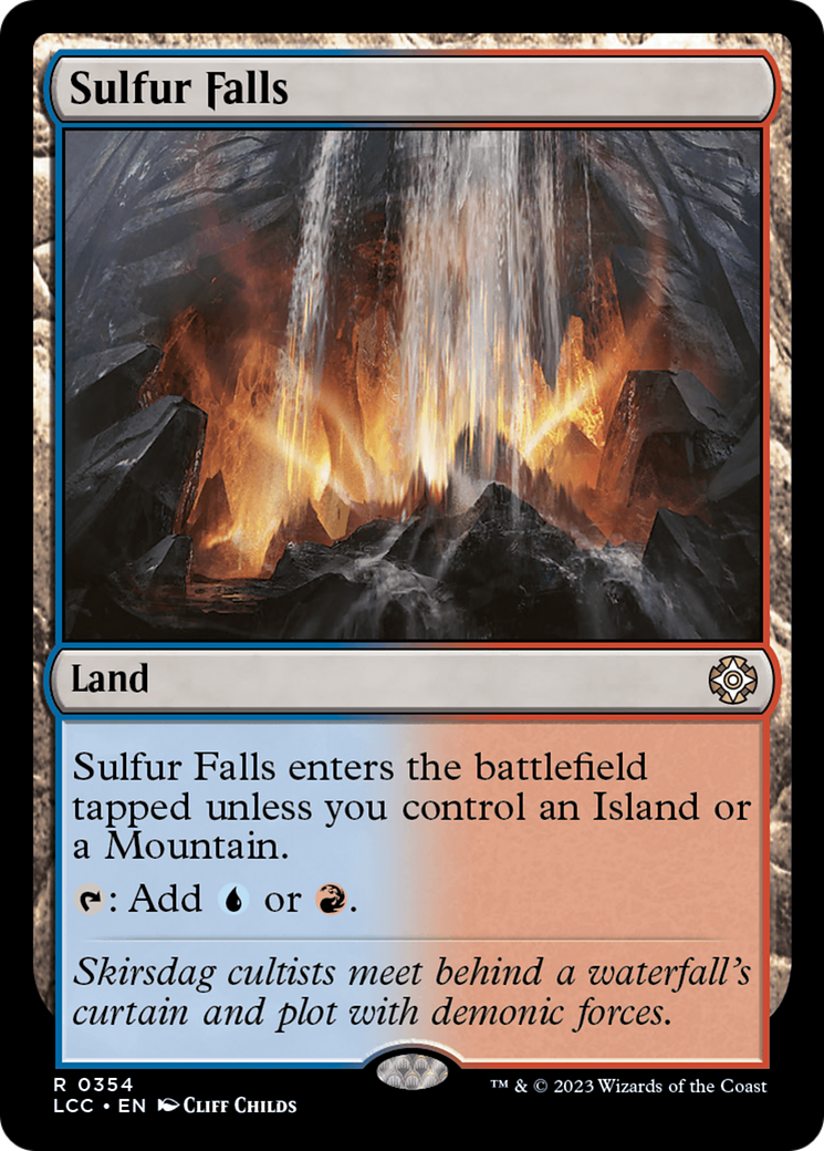 Sulfur Falls [The Lost Caverns of Ixalan Commander] - Destination Retro