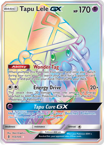 Tapu Lele GX (155/145) [Sun & Moon: Guardians Rising] - Destination Retro