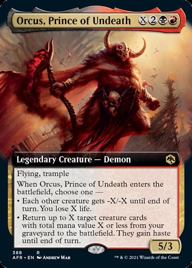 Orcus, Prince of Undeath (Extended) [Dungeons & Dragons: Adventures in the Forgotten Realms] - Destination Retro