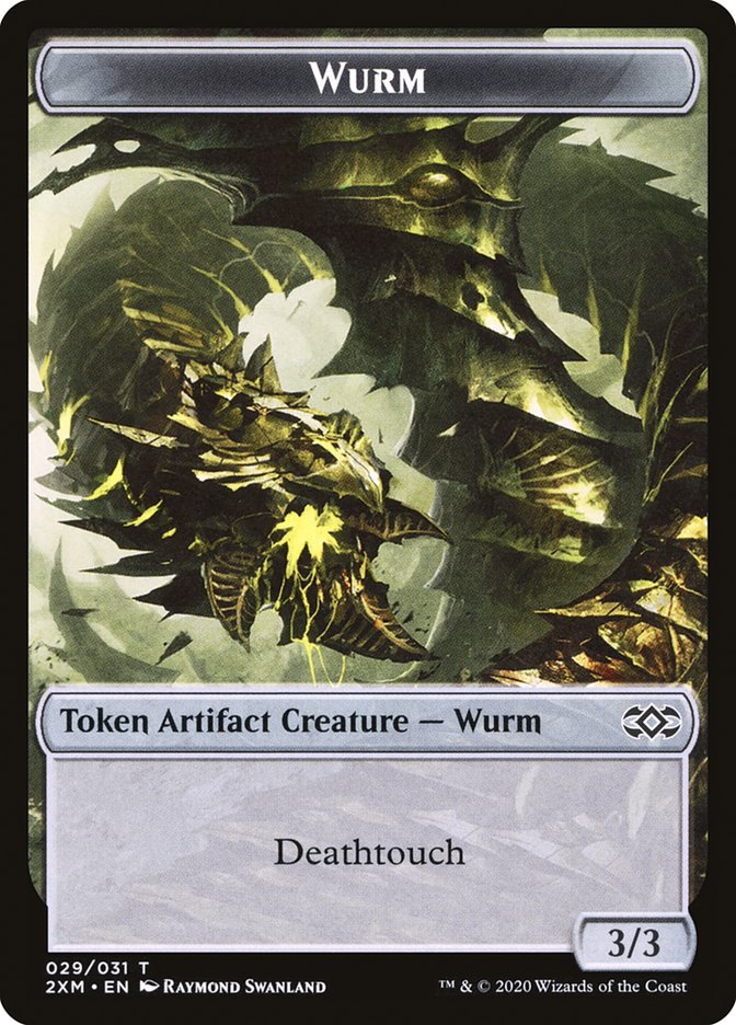 Wurm (029/031) [Double Masters Tokens] - Destination Retro