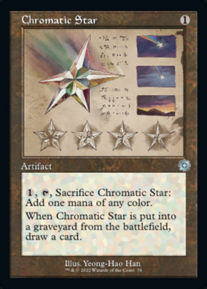 Chromatic Star (Retro Schematic) [The Brothers' War Retro Artifacts] - Destination Retro