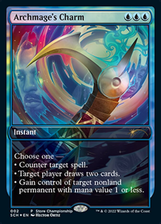 Archmage's Charm (Extended Art) [Store Championships 2022] - Destination Retro