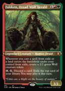 Faldorn, Dread Wolf Herald (Display Commander) (Foil Etched) [Commander Legends: Battle for Baldur's Gate] - Destination Retro