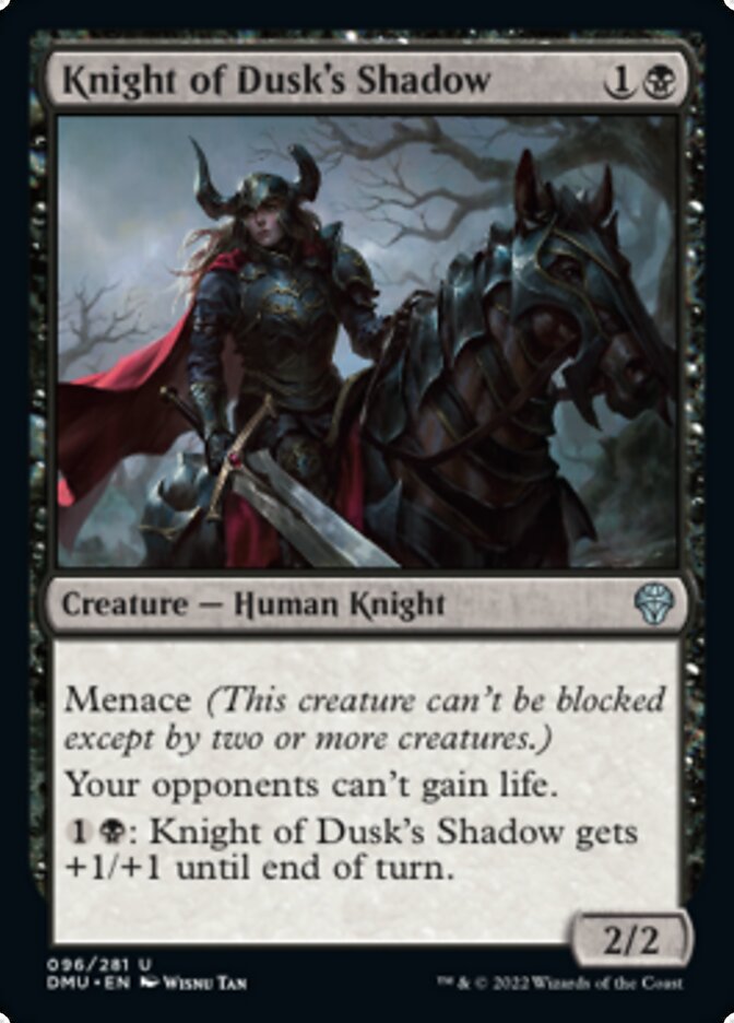 Knight of Dusk's Shadow [Dominaria United] - Destination Retro