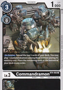 Commandramon [BT4-063] [Great Legend Pre-Release Promos] - Destination Retro