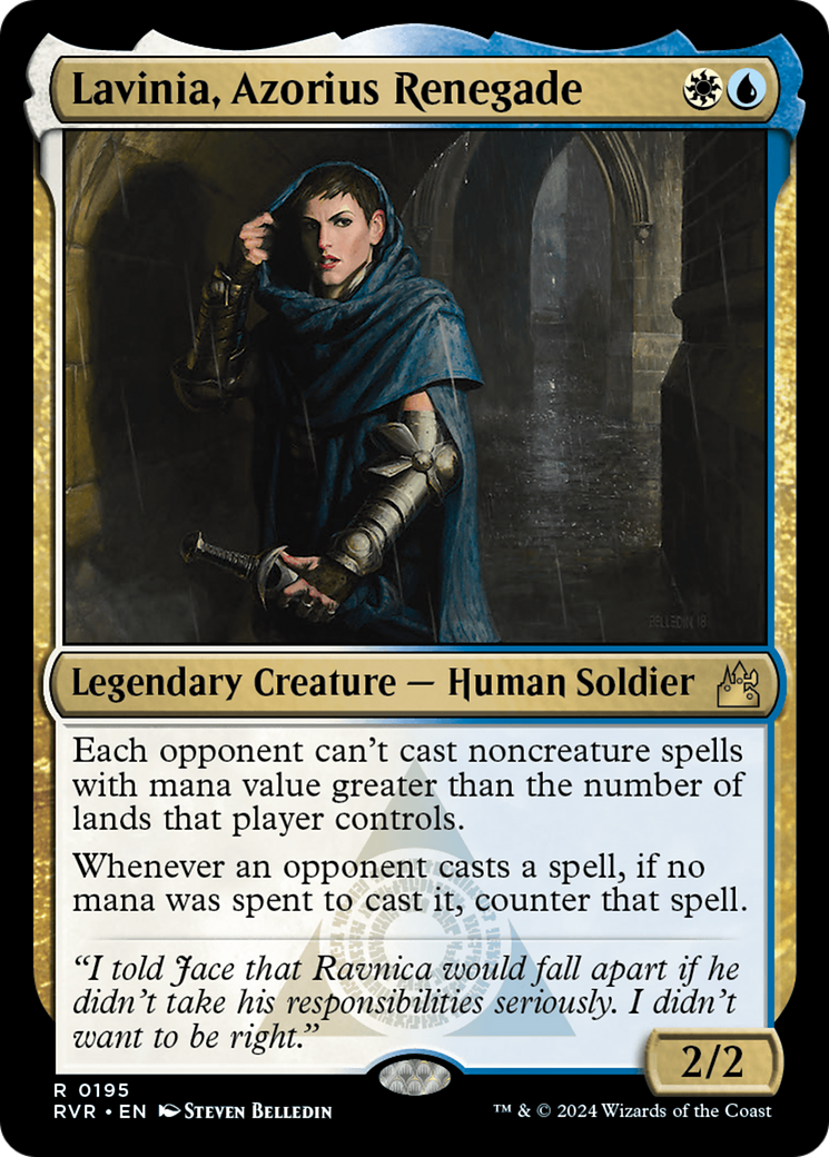 Lavinia, Azorius Renegade [Ravnica Remastered] - Destination Retro