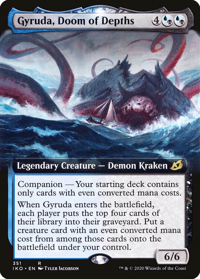 Gyruda, Doom of Depths (Extended Art) [Ikoria: Lair of Behemoths] - Destination Retro