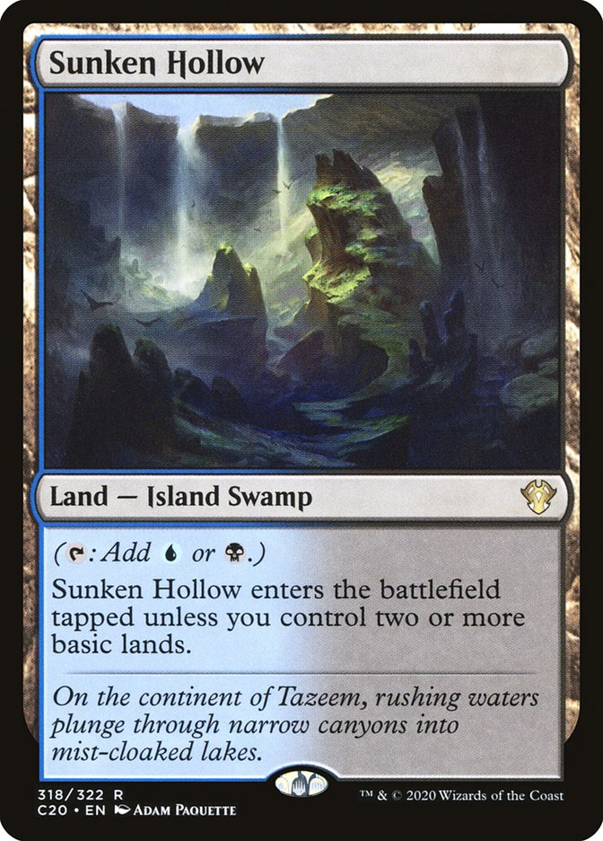 Sunken Hollow [Commander 2020] - Destination Retro