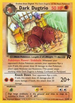 Dark Dugtrio (23/82) [Team Rocket Unlimited] - Destination Retro