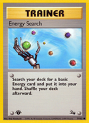 Energy Search (59/62) [Fossil 1st Edition] - Destination Retro