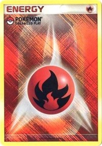 Fire Energy (2009 Unnumbered POP Promo) [League & Championship Cards] - Destination Retro