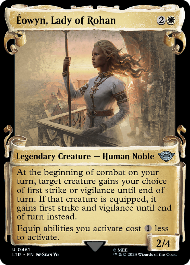 Eowyn, Lady of Rohan [The Lord of the Rings: Tales of Middle-Earth Showcase Scrolls] - Destination Retro