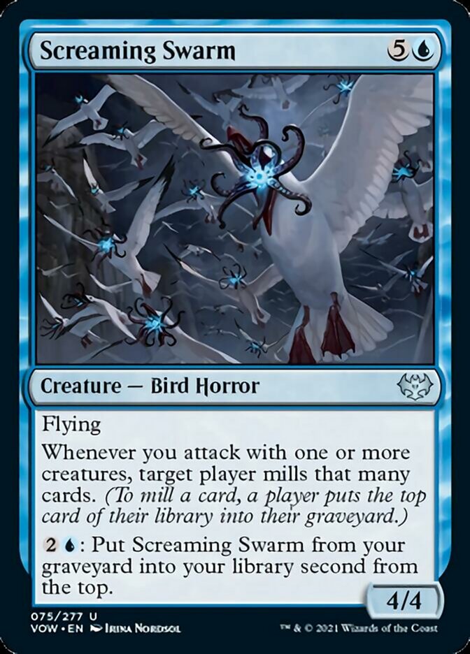 Screaming Swarm [Innistrad: Crimson Vow] - Destination Retro
