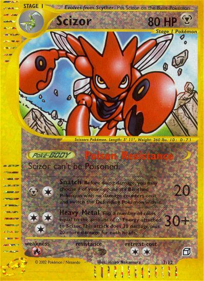 Scizor (7/12) [Box Topper] - Destination Retro