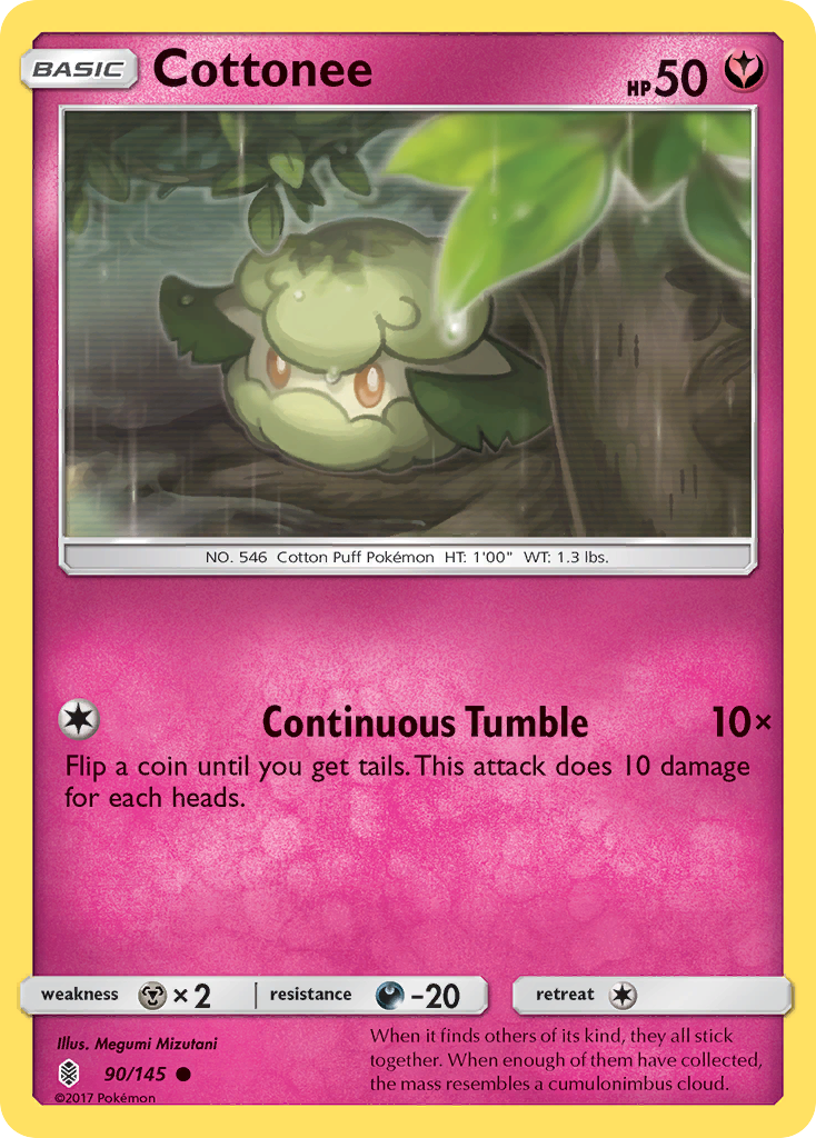 Cottonee (90/145) [Sun & Moon: Guardians Rising] - Destination Retro