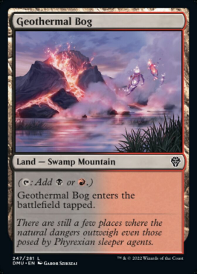 Geothermal Bog [Dominaria United] - Destination Retro