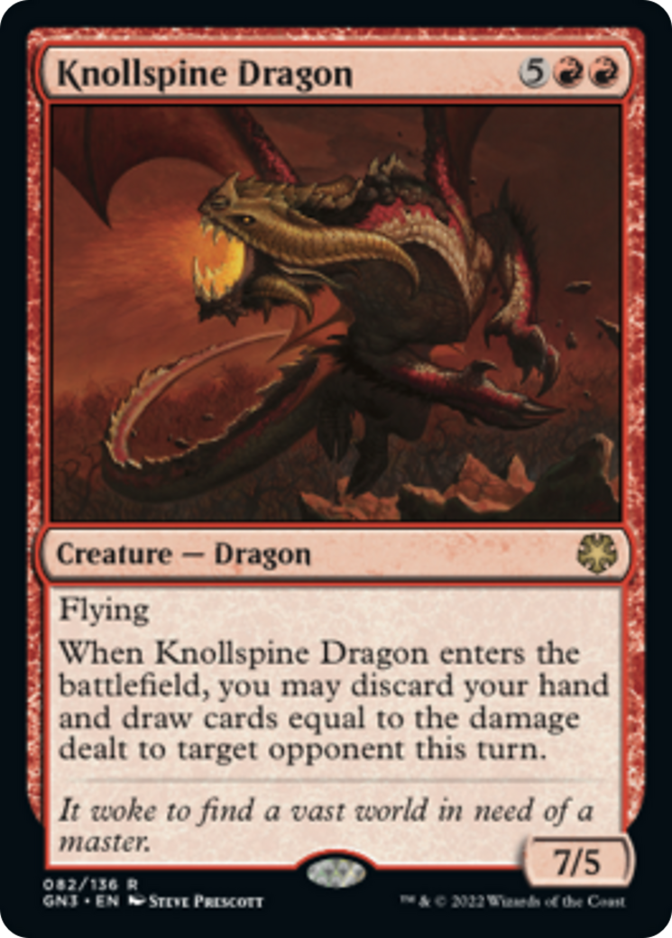 Knollspine Dragon [Game Night: Free-for-All] - Destination Retro