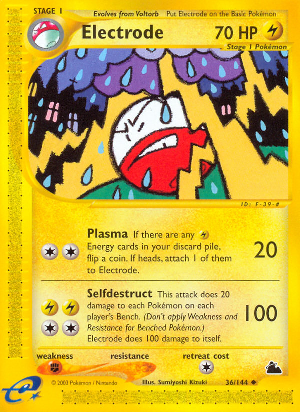 Electrode (36/144) [Skyridge] - Destination Retro