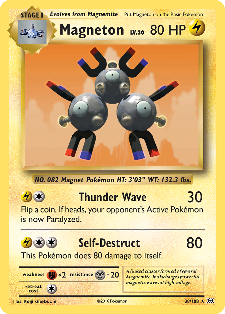Magneton (38/108) [XY: Evolutions] - Destination Retro
