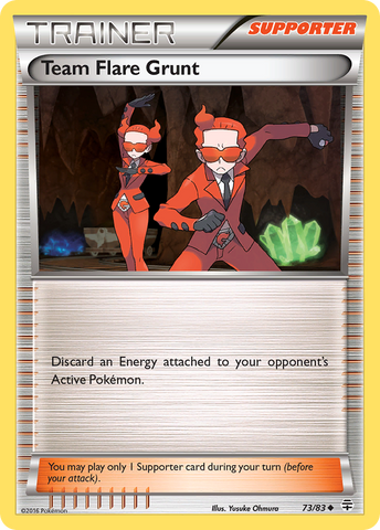 Team Flare Grunt (73/83) [XY: Generations] - Destination Retro