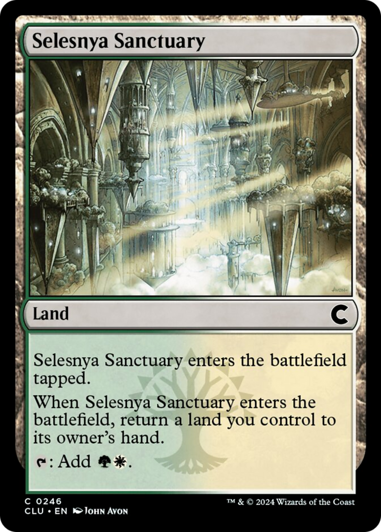 Selesnya Sanctuary [Ravnica: Clue Edition] - Destination Retro