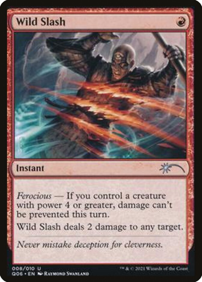 Wild Slash [Pioneer Challenger Decks 2021] - Destination Retro