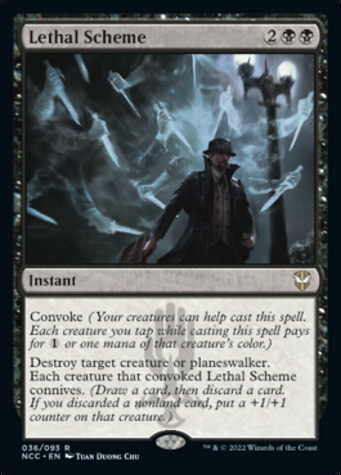 Lethal Scheme [Streets of New Capenna Commander] - Destination Retro