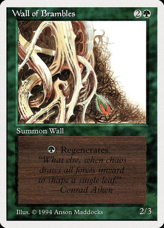 Wall of Brambles [Summer Magic / Edgar] - Destination Retro