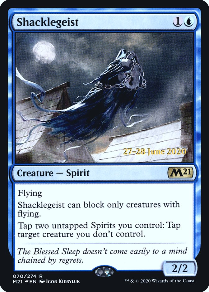 Shacklegeist  [Core Set 2021 Prerelease Promos] - Destination Retro