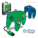 Hero Green  FunToon Nintendo 64 "Captain" Premium Controller [Hyperkin] - Destination Retro