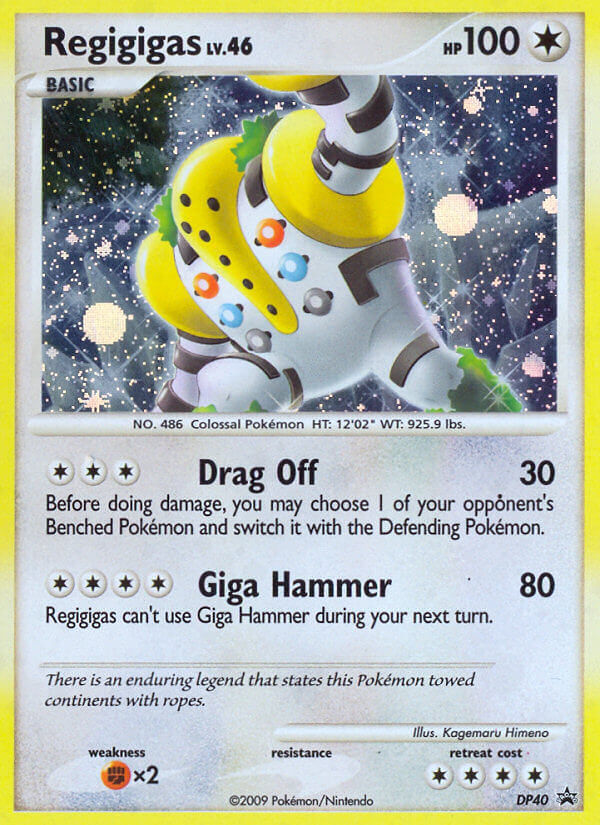 Regigigas (DP40) [Diamond & Pearl: Black Star Promos] - Destination Retro