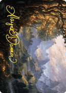 Evolving Wilds Art Card (Gold-Stamped Signature) [Wilds of Eldraine Art Series] - Destination Retro