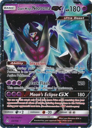 Dawn Wings Necrozma GX (63/156) (Jumbo Card) [Sun & Moon: Ultra Prism] - Destination Retro
