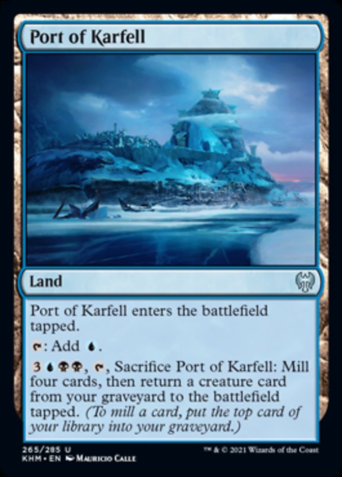 Port of Karfell [Kaldheim] - Destination Retro