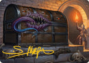 Mimic Art Card (Gold-Stamped Signature) [Dungeons & Dragons: Adventures in the Forgotten Realms Art Series] - Destination Retro