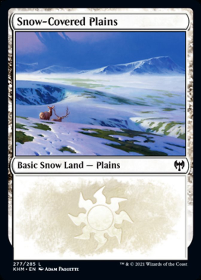 Snow-Covered Plains (277) [Kaldheim] - Destination Retro