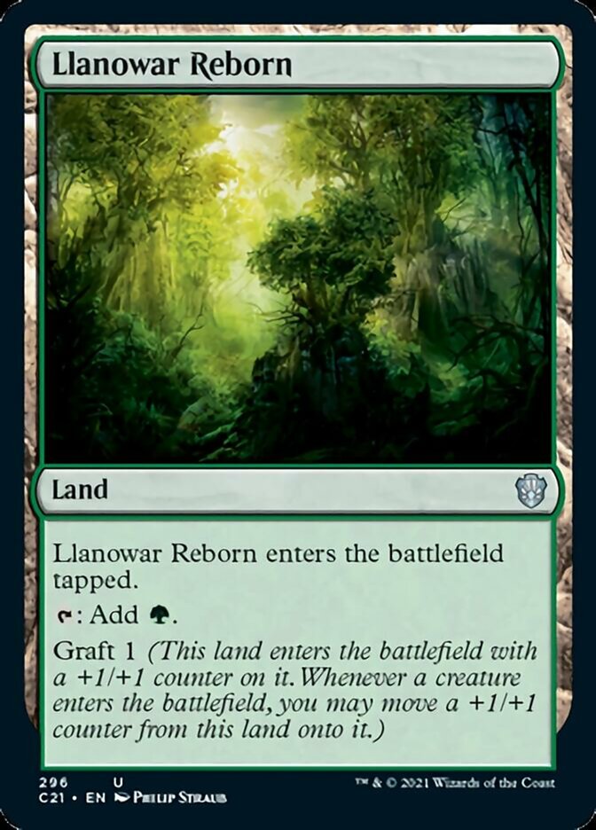 Llanowar Reborn [Commander 2021] - Destination Retro