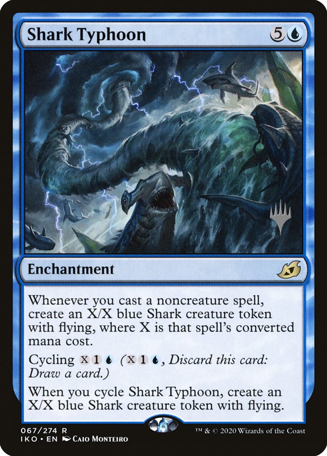 Shark Typhoon (Promo Pack) [Ikoria: Lair of Behemoths Promos] - Destination Retro