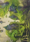 Reclaim the Wastes Art Card (Gold-Stamped Signature) [Zendikar Rising Art Series] - Destination Retro