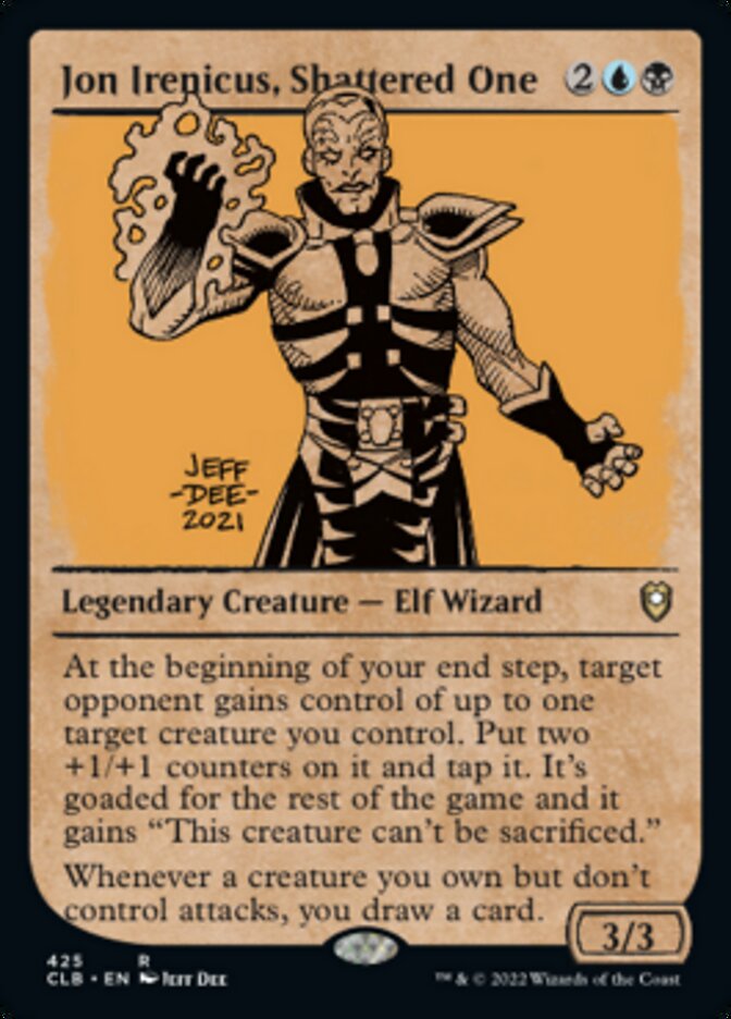 Jon Irenicus, Shattered One (Showcase) [Commander Legends: Battle for Baldur's Gate] - Destination Retro