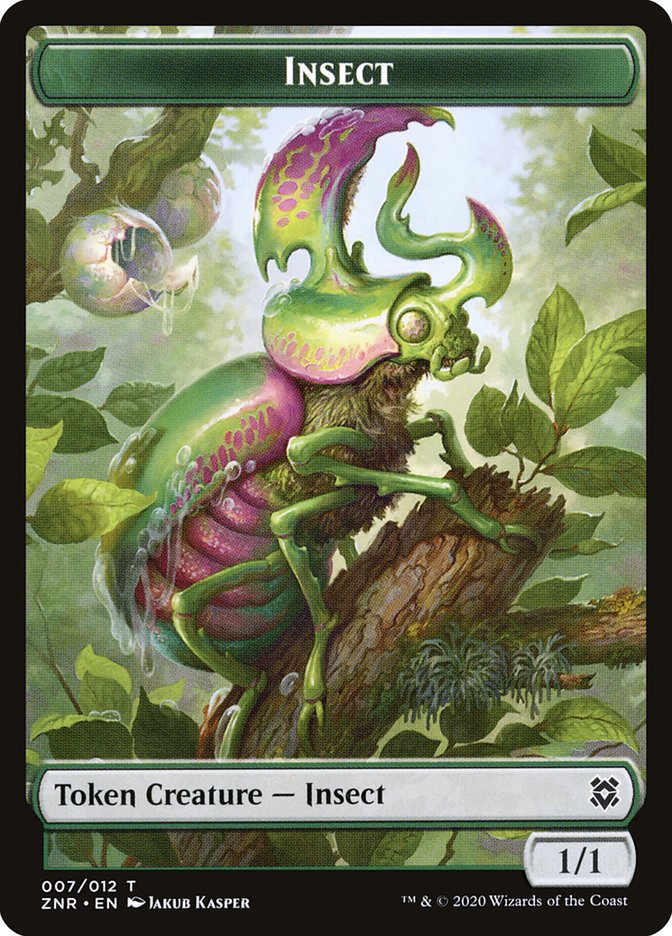Insect Token [Zendikar Rising] - Destination Retro