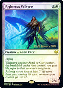 Righteous Valkyrie  [Kaldheim Prerelease Promos] - Destination Retro