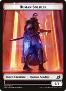 Human Soldier (005/013) [Ikoria: Lair of Behemoths Tokens] - Destination Retro