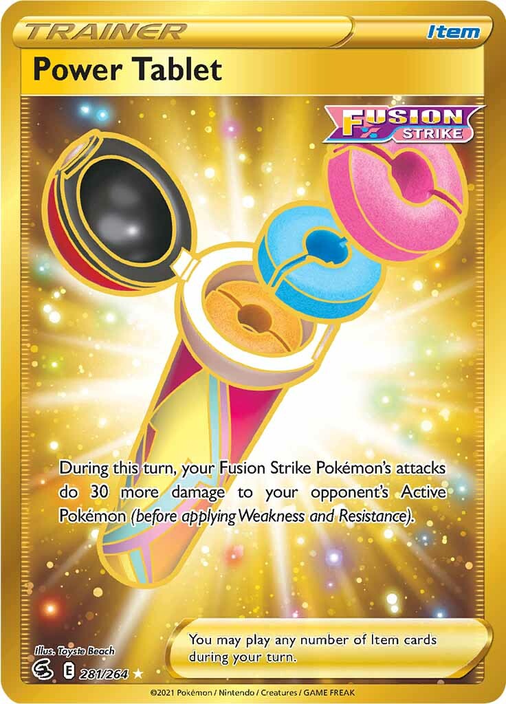 Power Tablet (281/264) [Sword & Shield: Fusion Strike] - Destination Retro