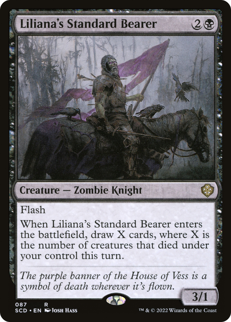 Liliana's Standard Bearer [Starter Commander Decks] - Destination Retro