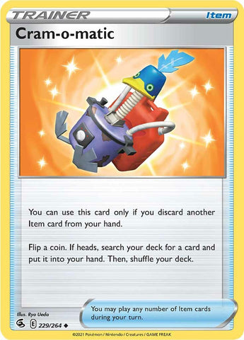 Cram-o-matic (229/264) [Sword & Shield: Fusion Strike] - Destination Retro